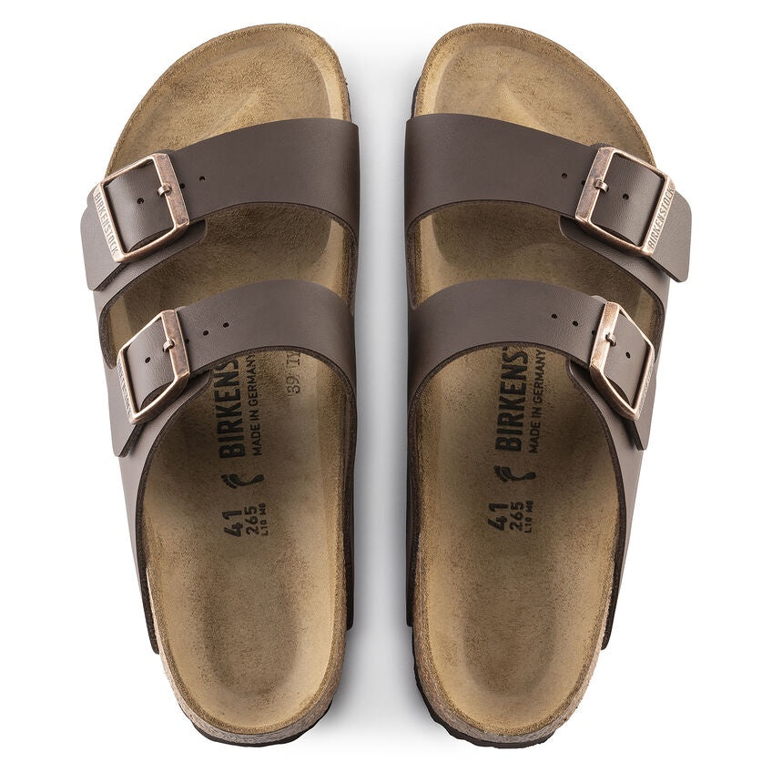 Birkenstock 051701 Arizona Dark Brown Birko-Flor Regular