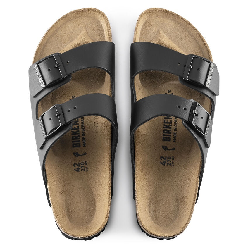 Birkenstock 051191 Arizona Black Smooth Leather Regular (BSR)