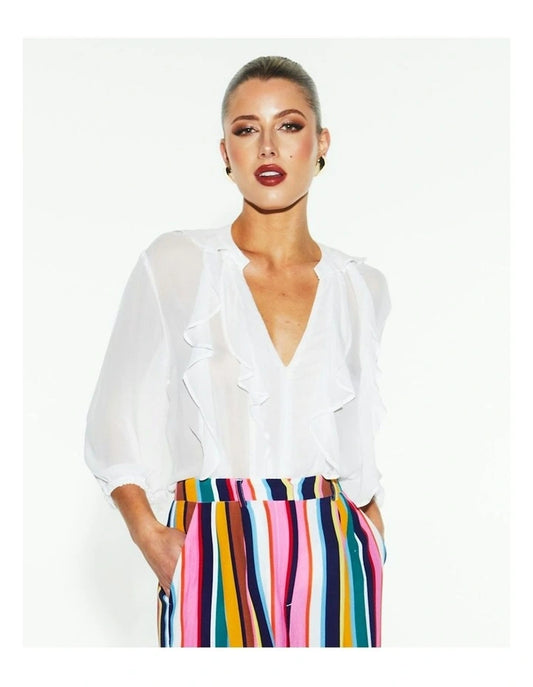 Fate + Becker Just Love Frill Blouse