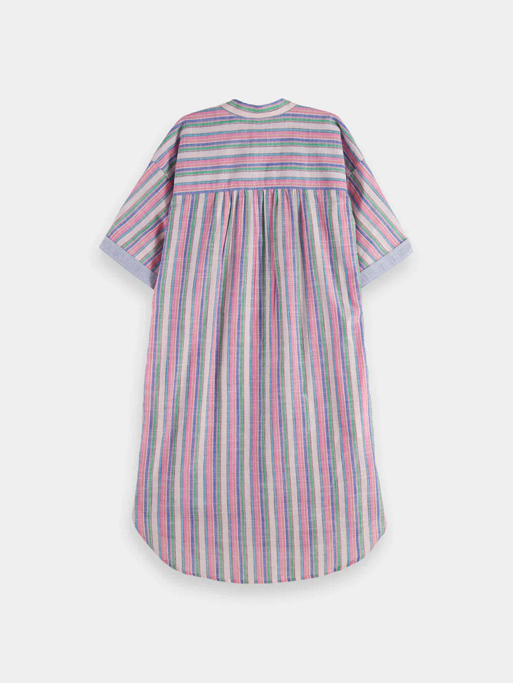 Scotch & Soda Striped Oversized Beach Shirt Dress