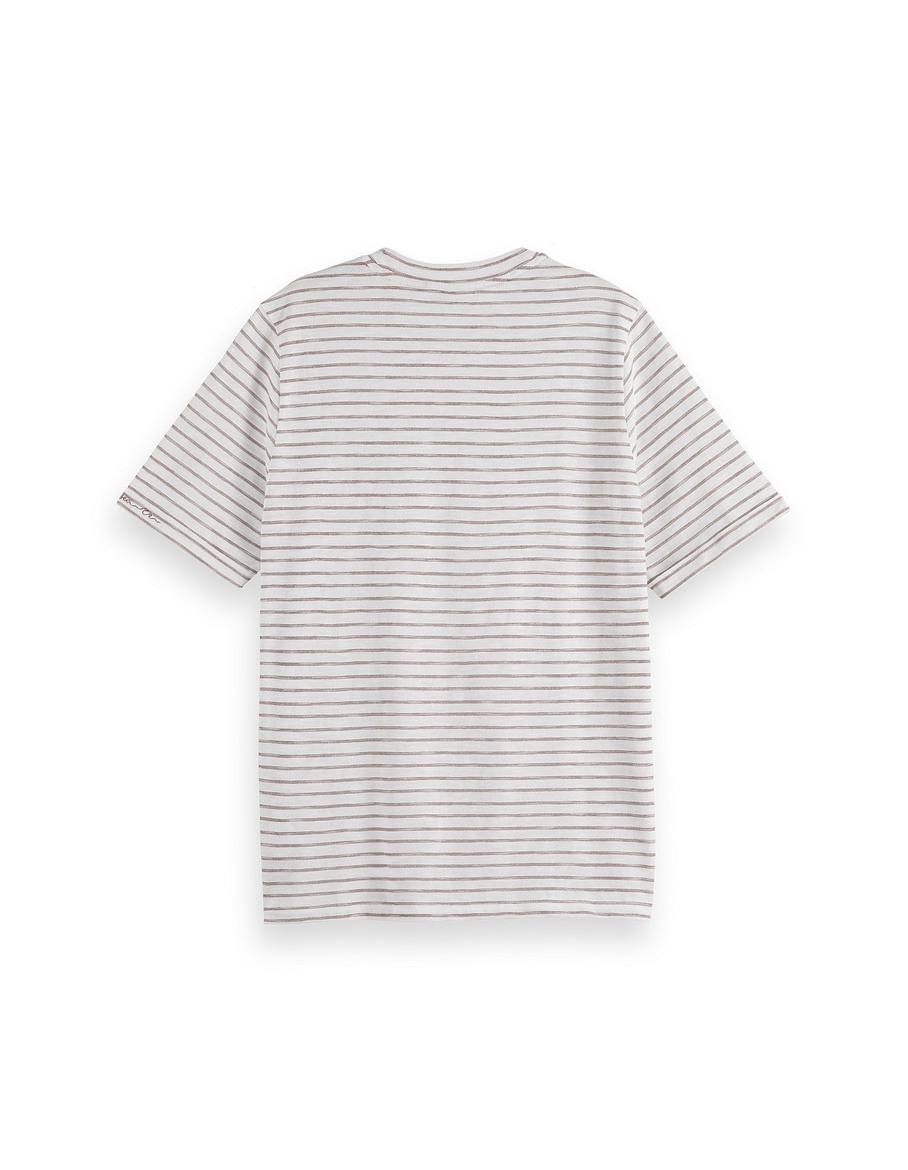 Scotch & Soda Relaxed-Fit Lurex Striped T-Shirt