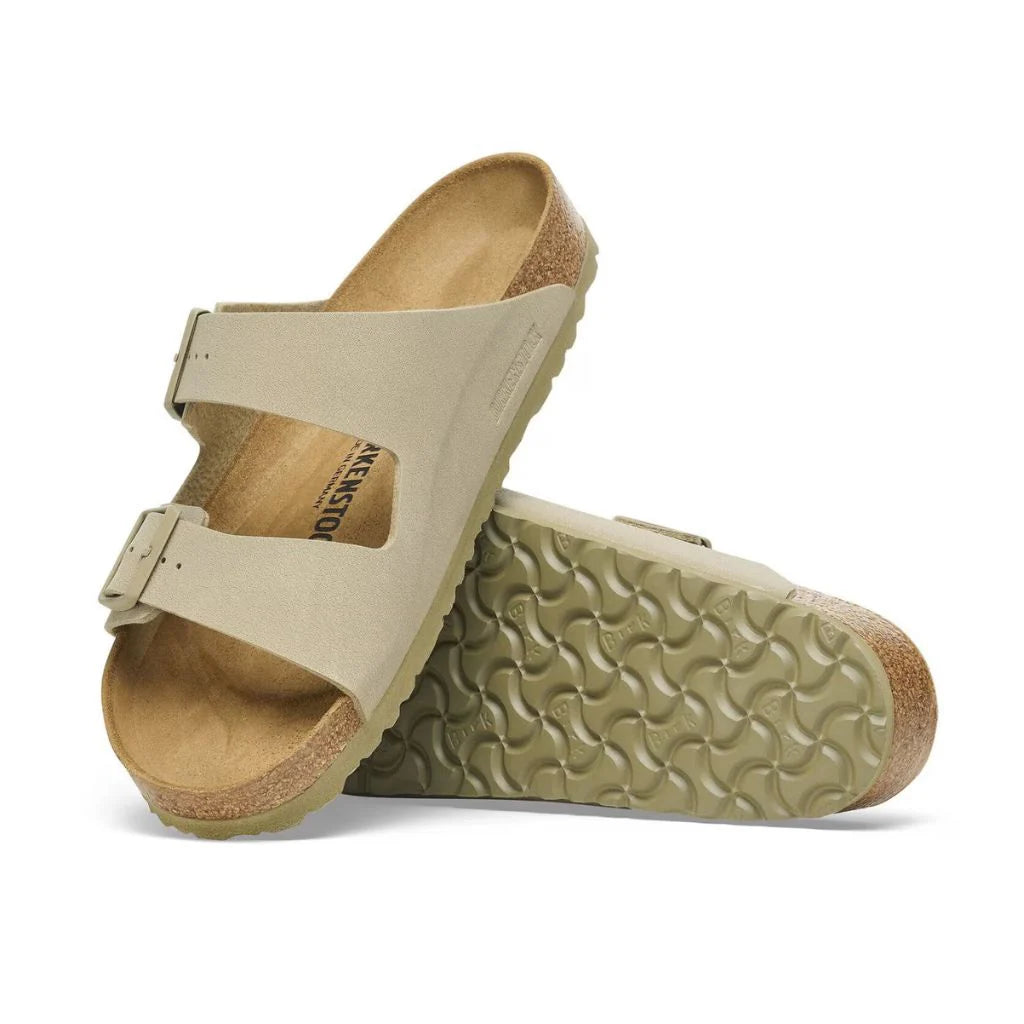 Birkenstock 1027704 Arizona Faded Khaki Birko-Flor Regular