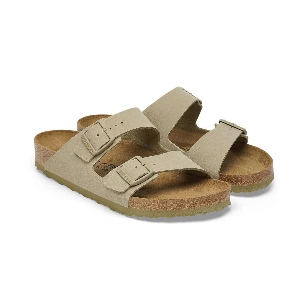 Birkenstock 1027704 Arizona Faded Khaki Birko-Flor Regular