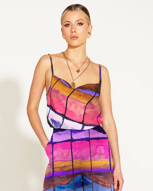 Fate + Becker Somewhere Near Home Cami Top