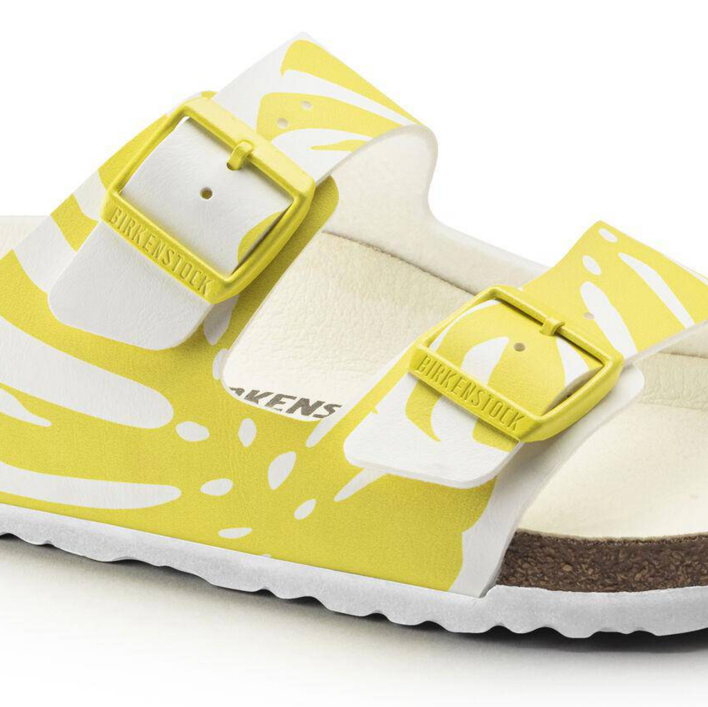 Birkenstock 1019204 Arizona Monstera White/Lime Sour BF Regular