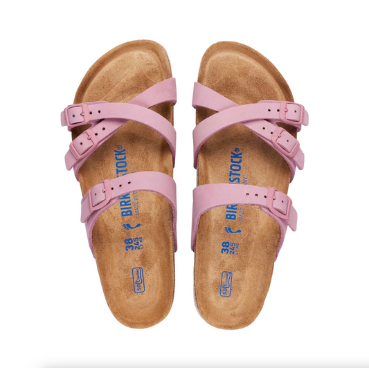Birkenstock 1021407 Franca Orchid SFB Nubuck Leather Narrow