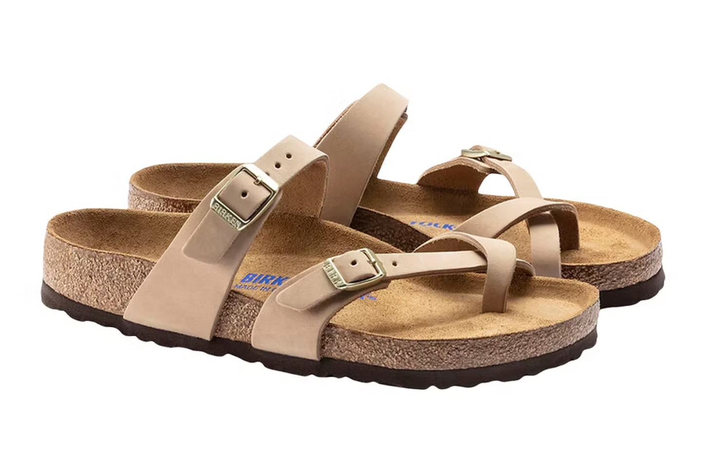 Birkenstock 1022212 Mayari SFB Sandcastle Nubuck Leather Regular