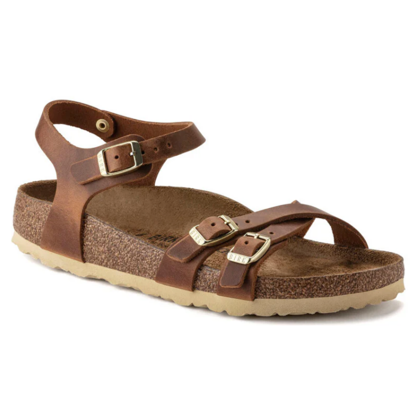 Birkenstock 1021489 Kumba Cognac Oiled Leather Narrow