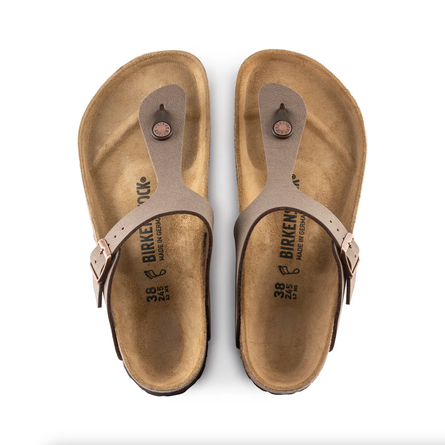 Birkenstock 0043753 Gizeh Mocca Narrow