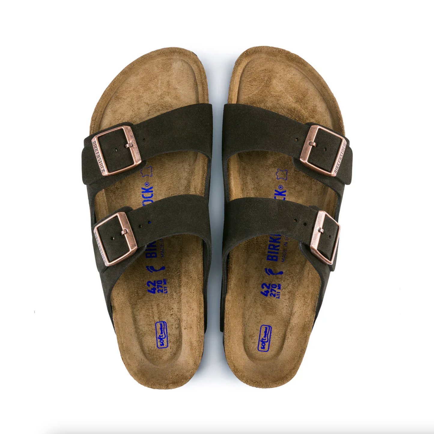 Birkenstock 0951311 Arizona SFB Mocha Suede Regular