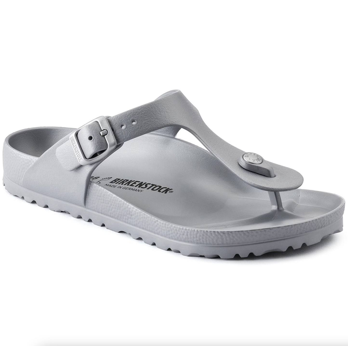 Birkenstock 1003496 Gizeh EVA Metallic Silver