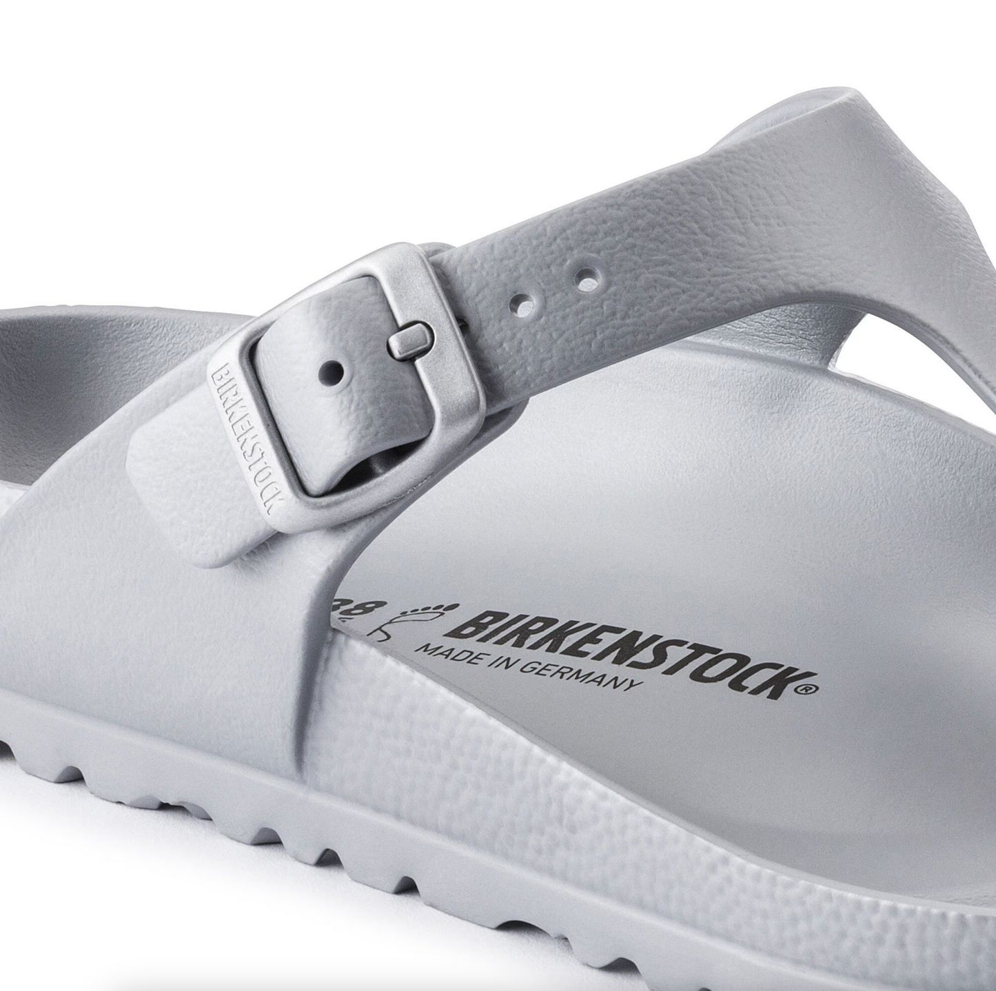 Birkenstock 1003496 Gizeh EVA Metallic Silver