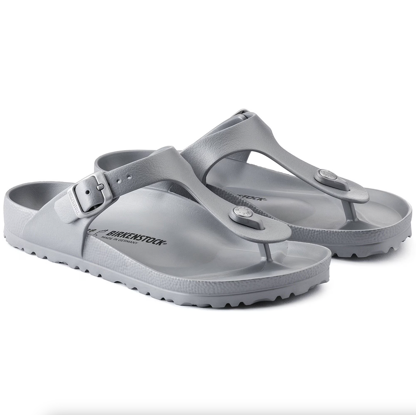 Birkenstock 1003496 Gizeh EVA Metallic Silver
