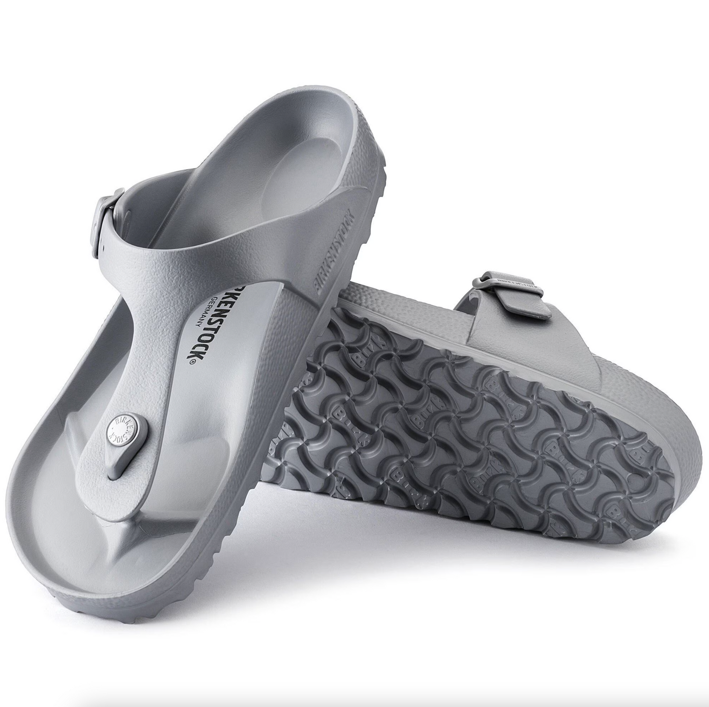 Birkenstock 1003496 Gizeh EVA Metallic Silver