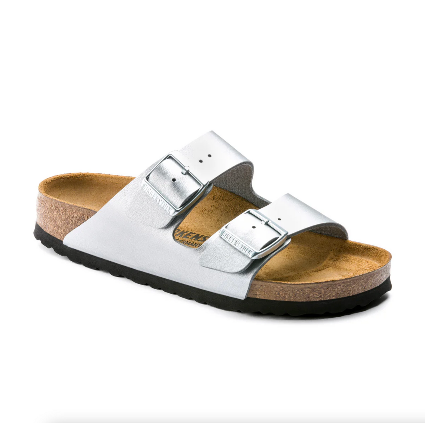 Birkenstock 1012283 Arizona BS Silver Narrow