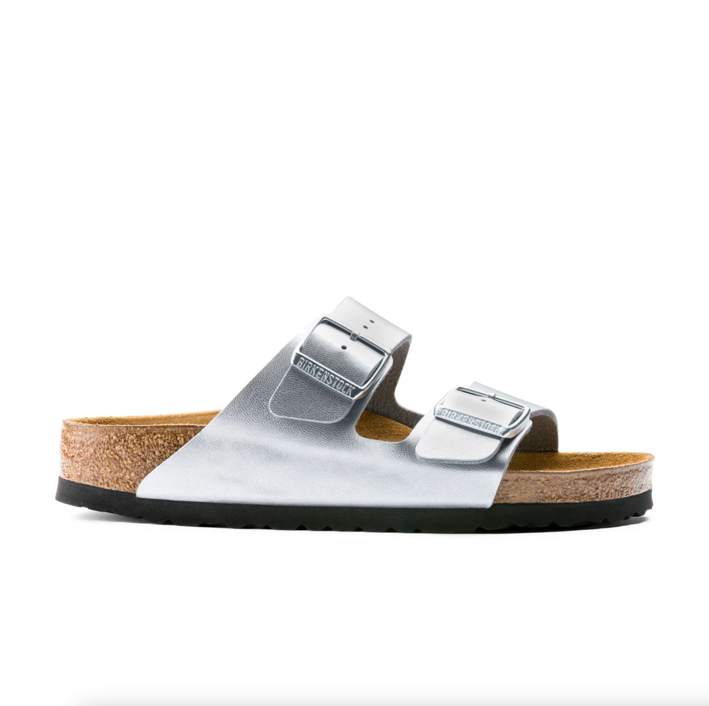 Birkenstock 1012283 Arizona BS Silver Narrow