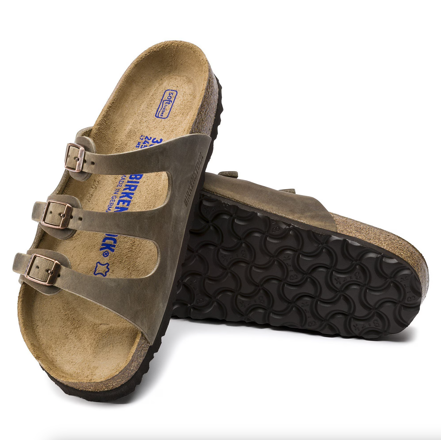 Birkenstock 1011432 Florida BS Tabacco Brown Regular