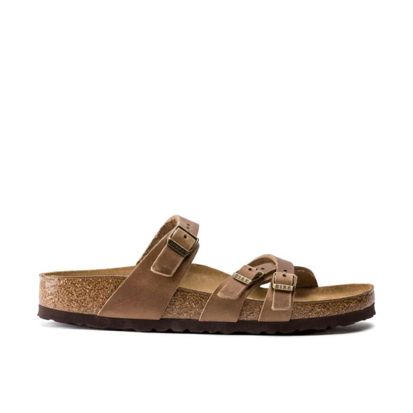 Birkenstock 1015931 Franca Tabacco Brown Oiled Leather Narrow
