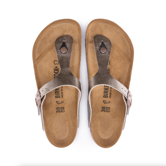 Birkenstock 1016144 Gizeh Graceful Taupe Regular