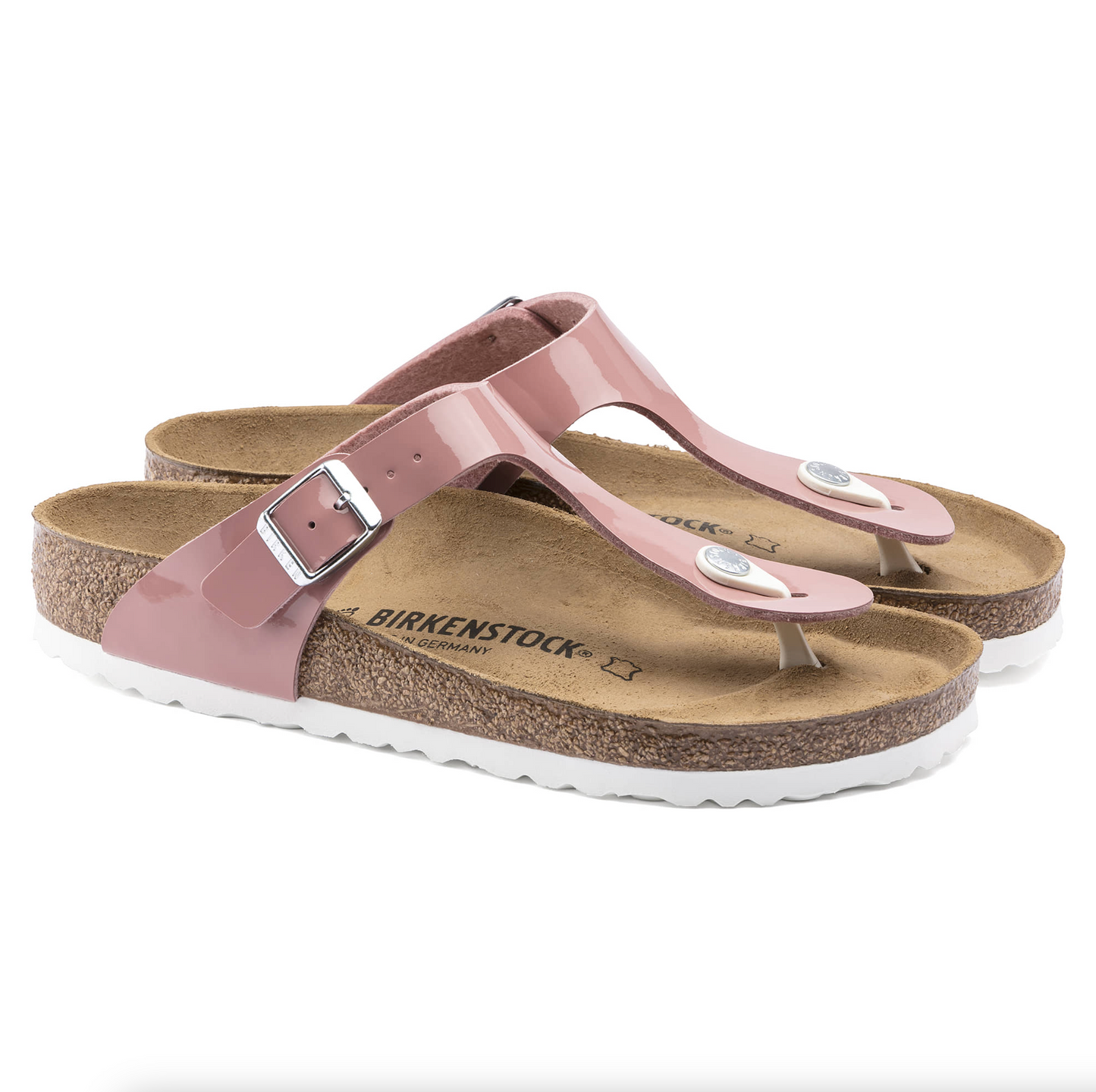 Birkenstock 1016148 Gizeh BF Patent Old Rose Regular
