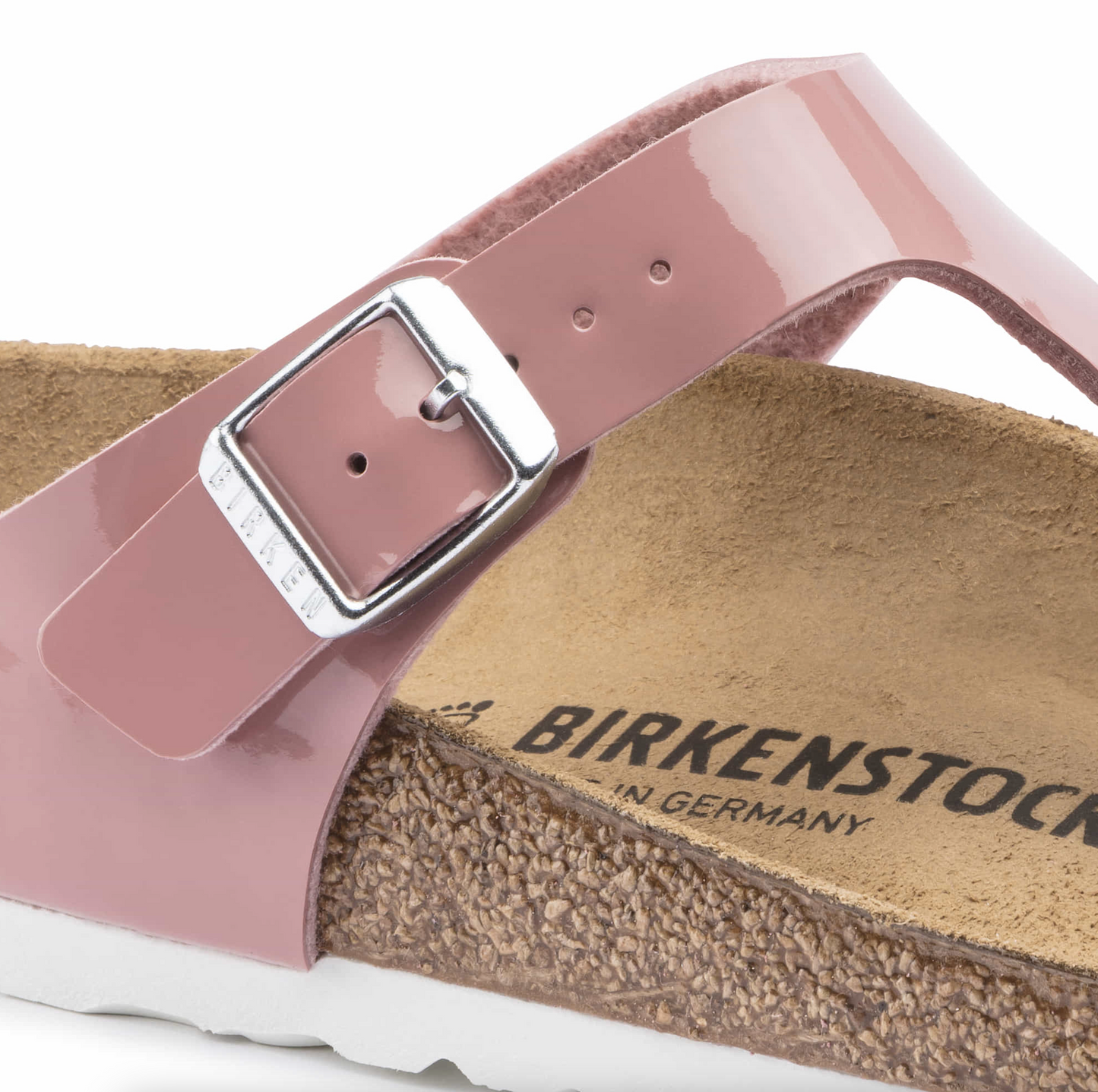 Birkenstock 1016148 Gizeh BF Patent Old Rose Regular