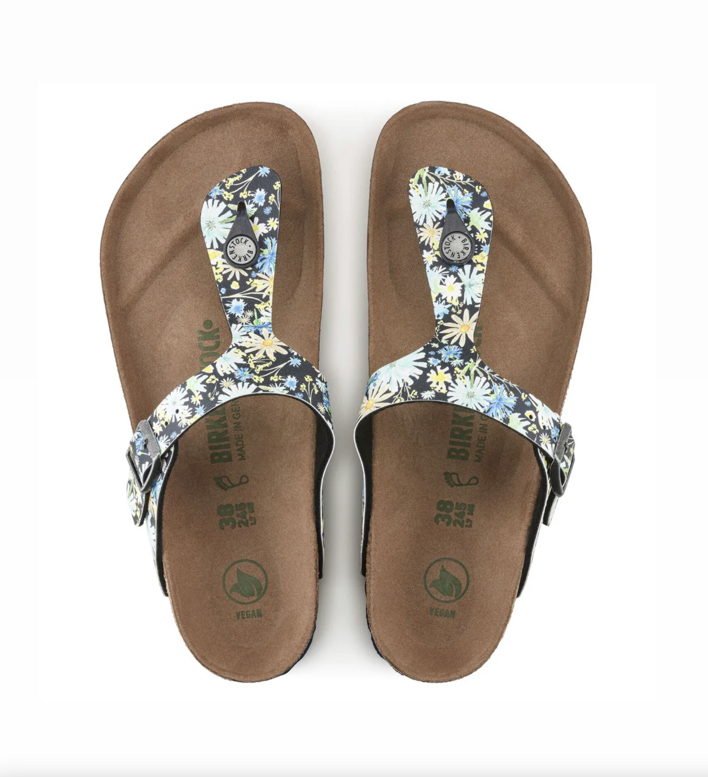 Birkenstock 1021503 Gizeh Vegan Dusty Blue Regular