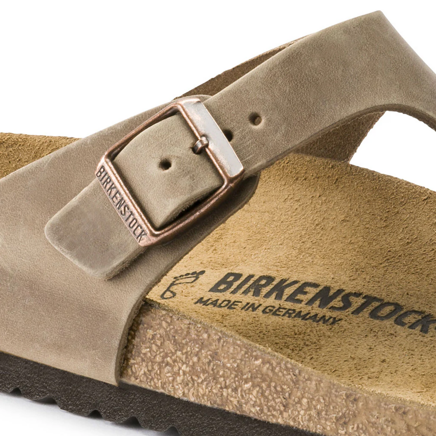 Birkenstock 0943811 Gizeh NU Oiled Tabacco Brown Regular