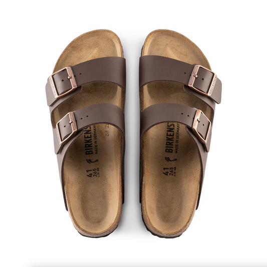 Birkenstock 0051703 Arizona Dark Brown Birko-Flor Narrow