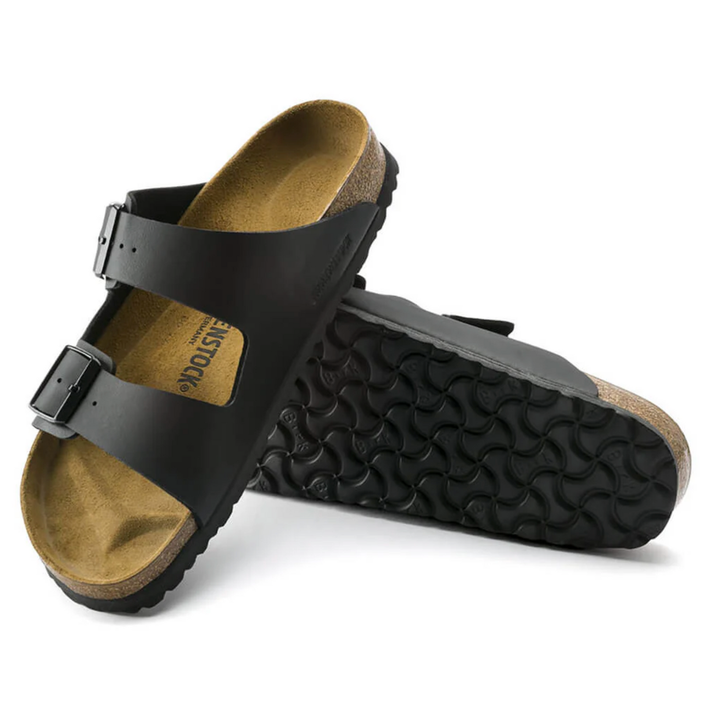 Birkenstock  051793  Arizona Black Birko-Flor Narrow