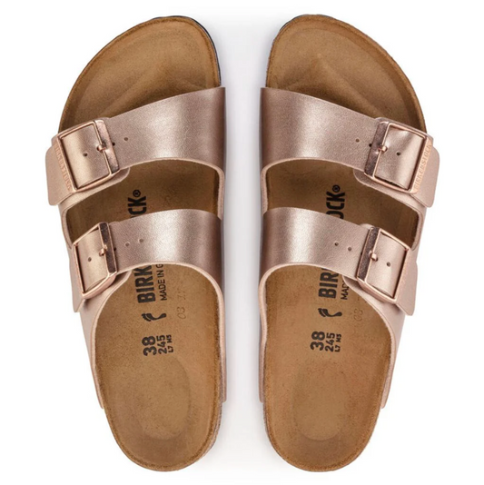 Birkenstock 1023942  Arizona Copper Birko-Flor Regular