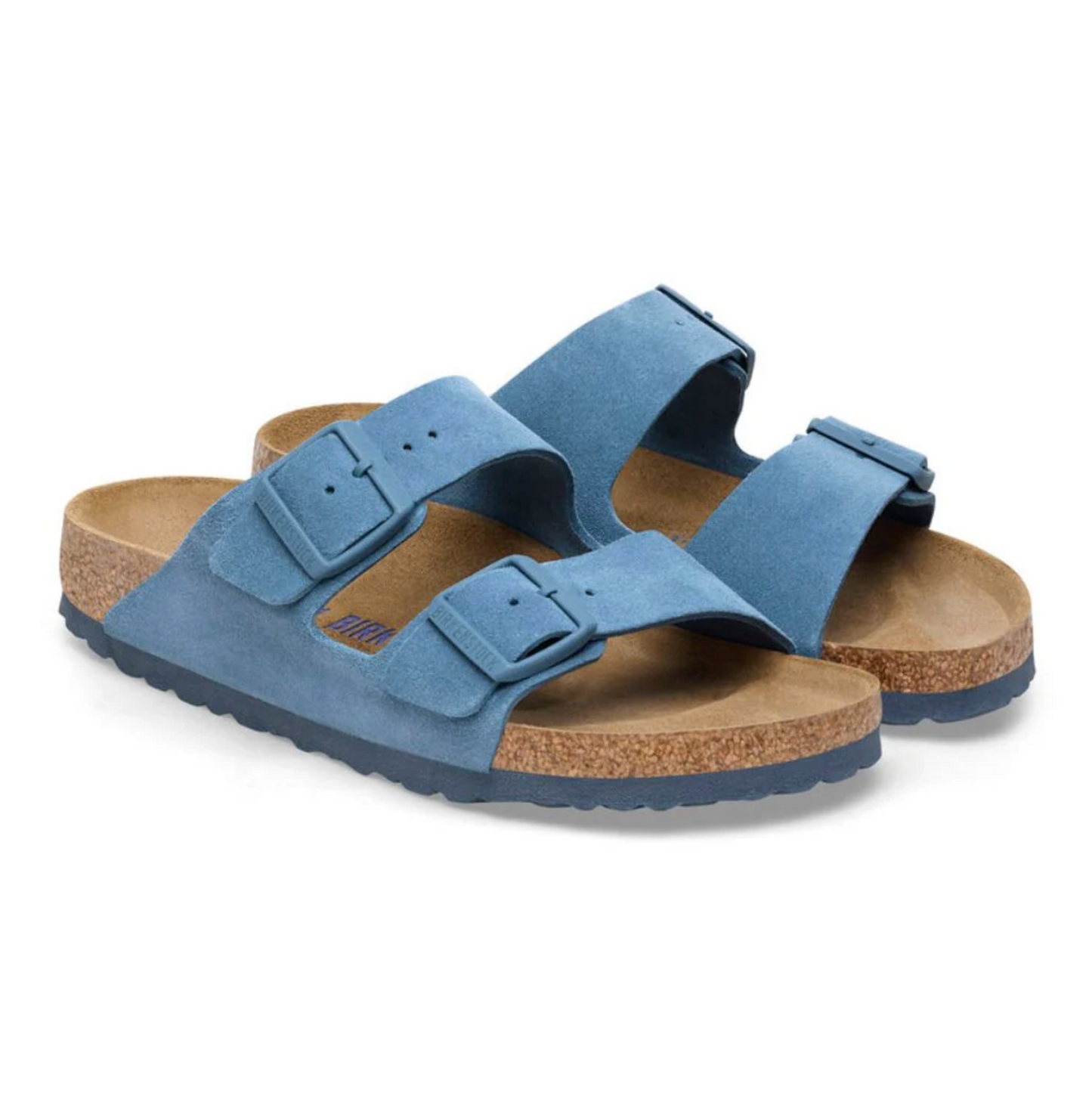 Birkenstock 1027660 Arizona BS Elemental Blue Suede Leather Regular