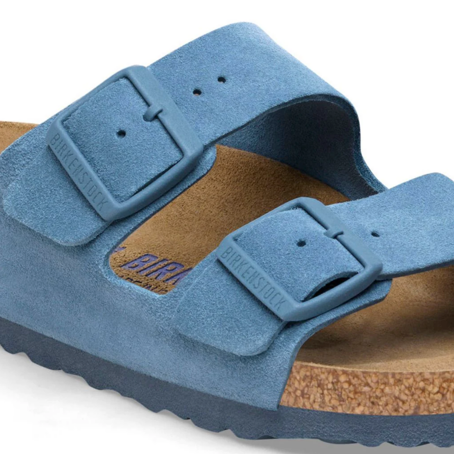 Birkenstock 1027660 Arizona BS Elemental Blue Suede Leather Regular