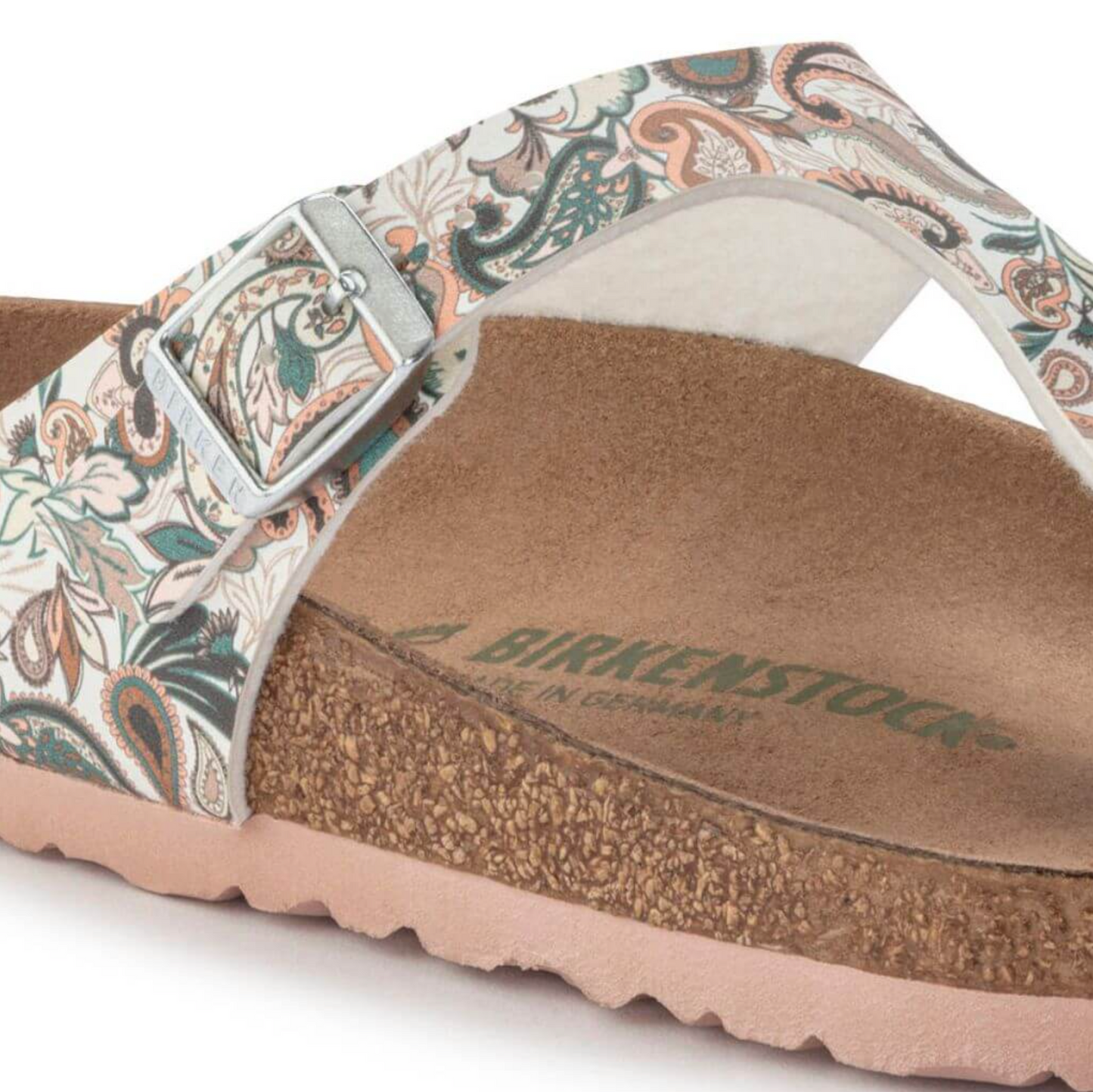 Birkenstock 1023184 Gizeh BS Vegan Paisley Light Rose Regular