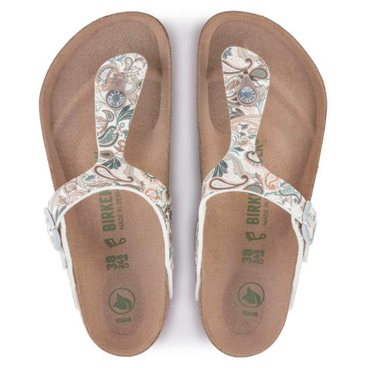 Birkenstock 1023184 Gizeh BS Vegan Paisley Light Rose Regular