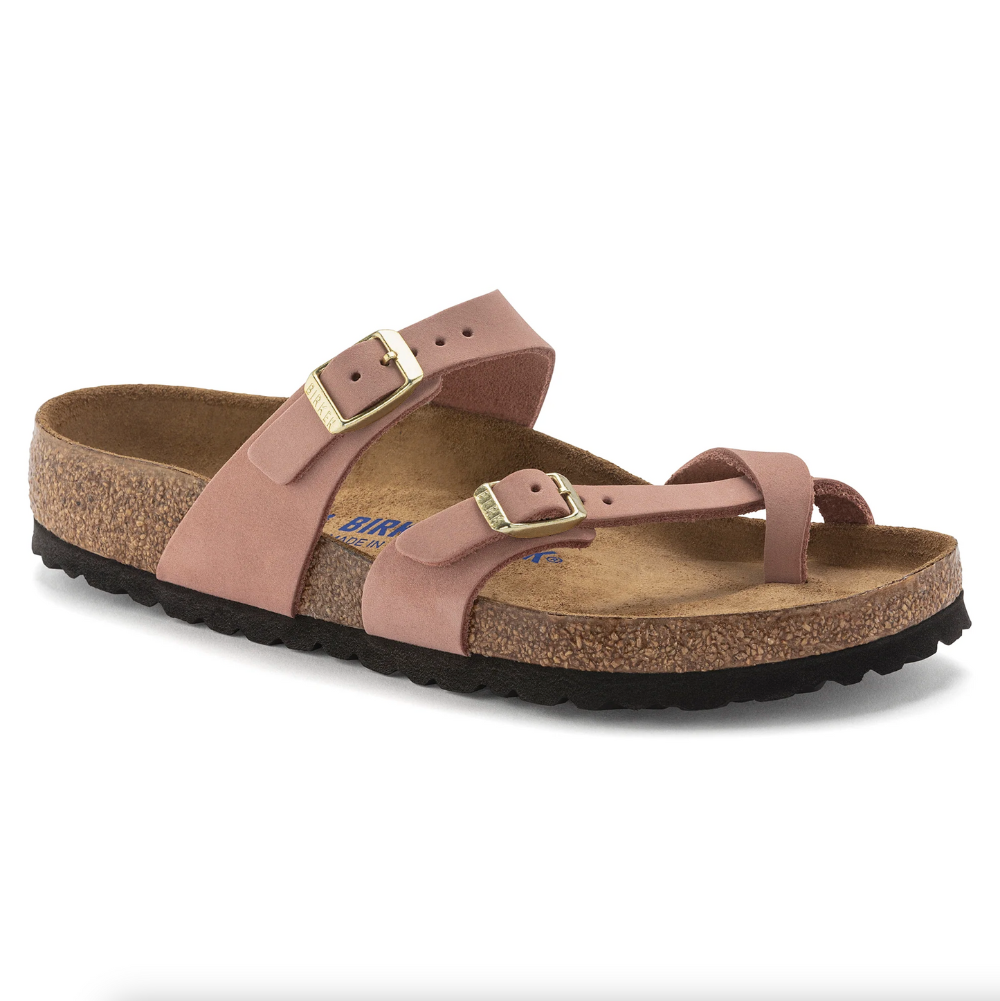Birkenstock 1023964 Mayari SFB Old Rose Nubuck Leather Regular
