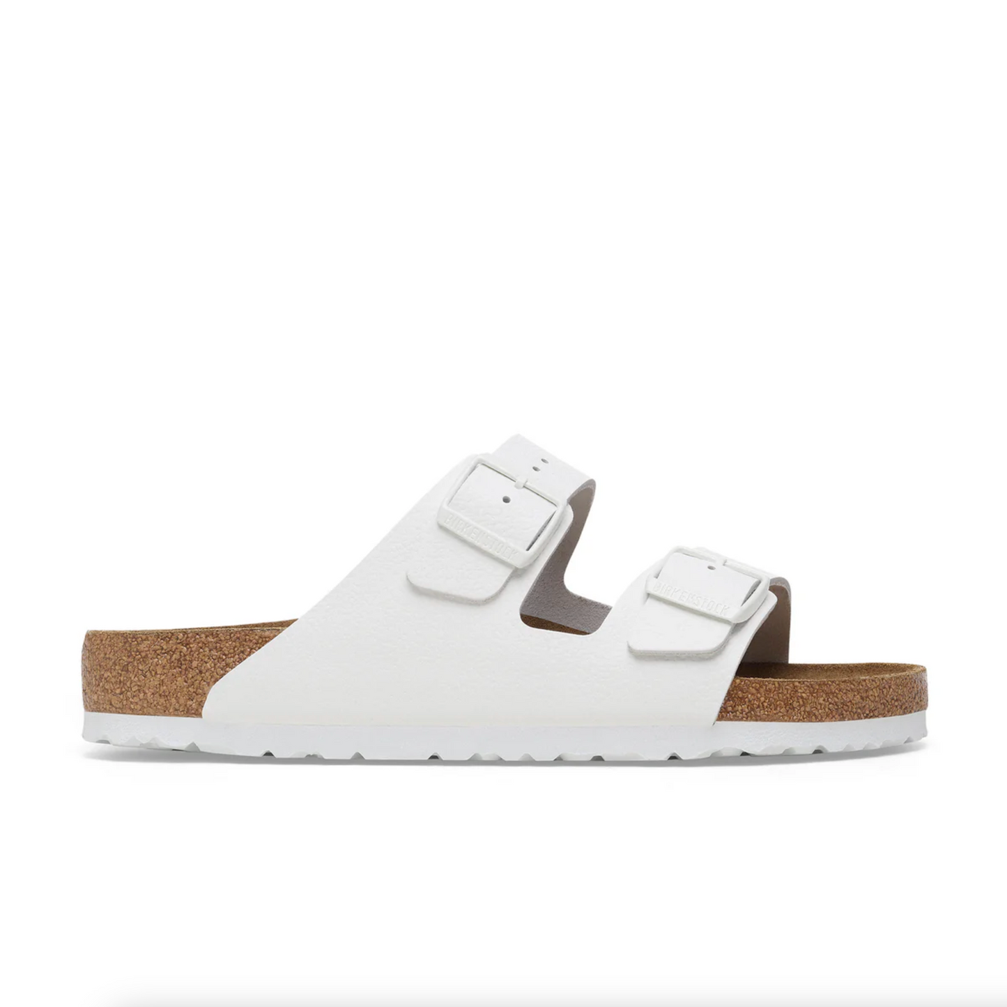 Birkenstock 1025061 Arizona BS White Smooth Grained Leather Narrow