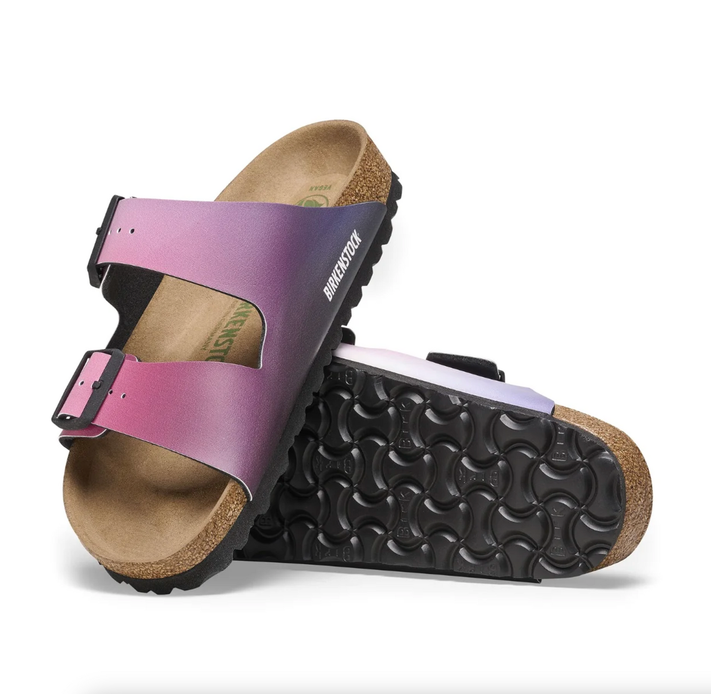 Birkenstock 1025273 Arizona Vegan Ombre Pink/Purple Regular
