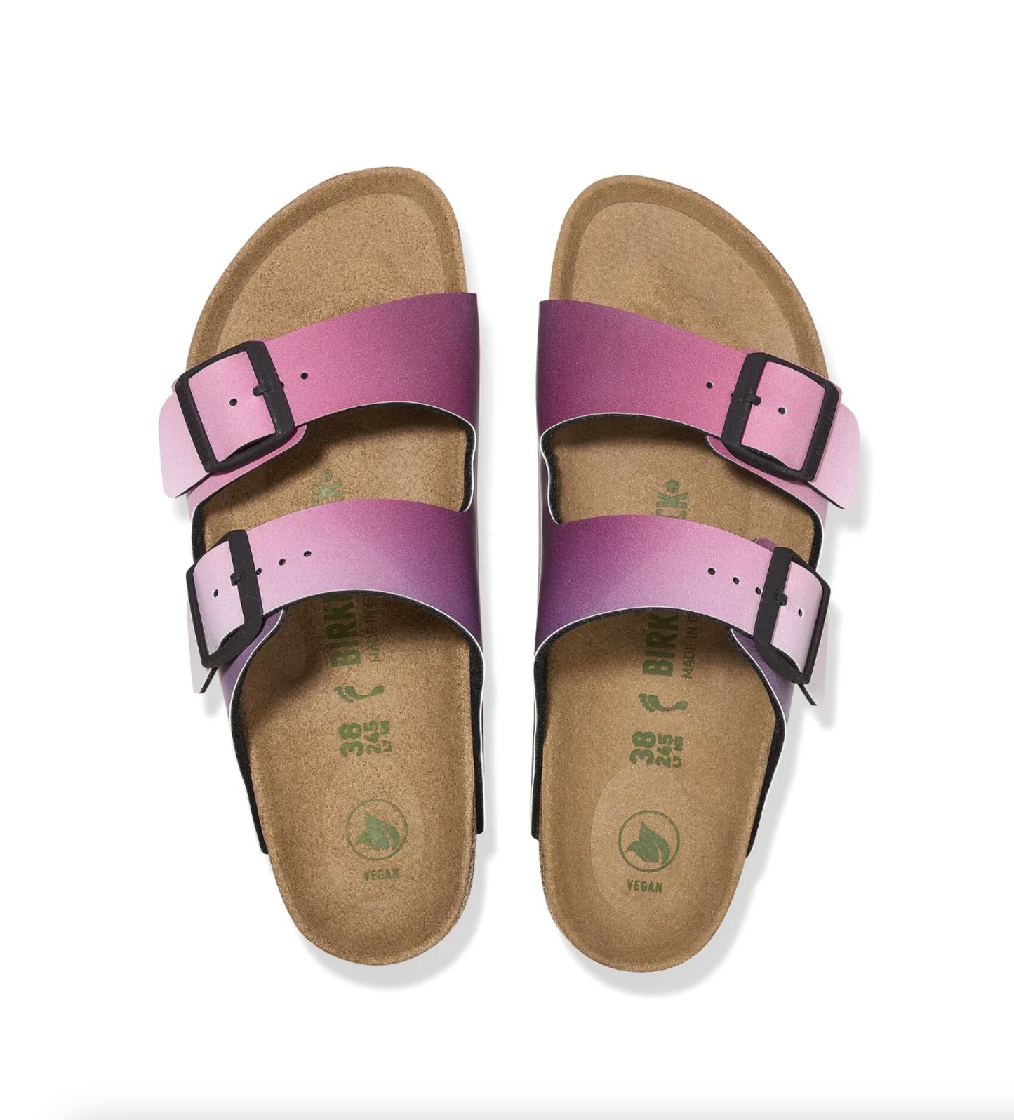 Birkenstock 1025273 Arizona Vegan Ombre Pink/Purple Regular