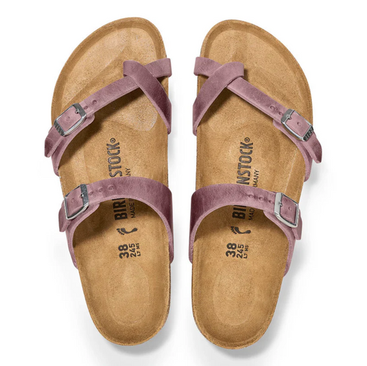 Birkenstock 1025053 Mayari Lavender Oiled Leather Regular