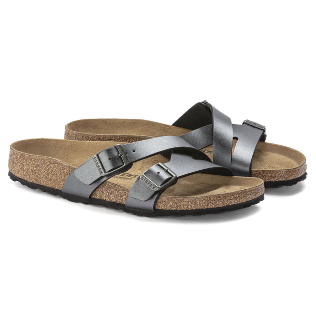 Birkenstock 1023411 Yao Metallic Black Regular