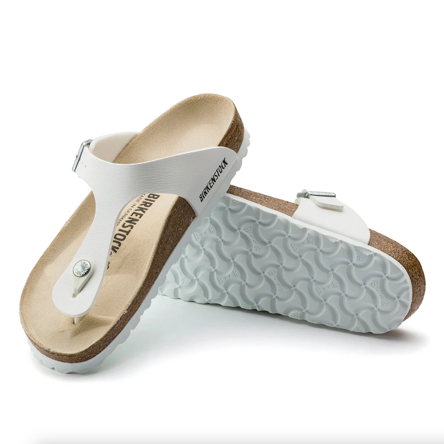 Birkenstock 0745531 Gizeh BS Birko-Flor White Regular