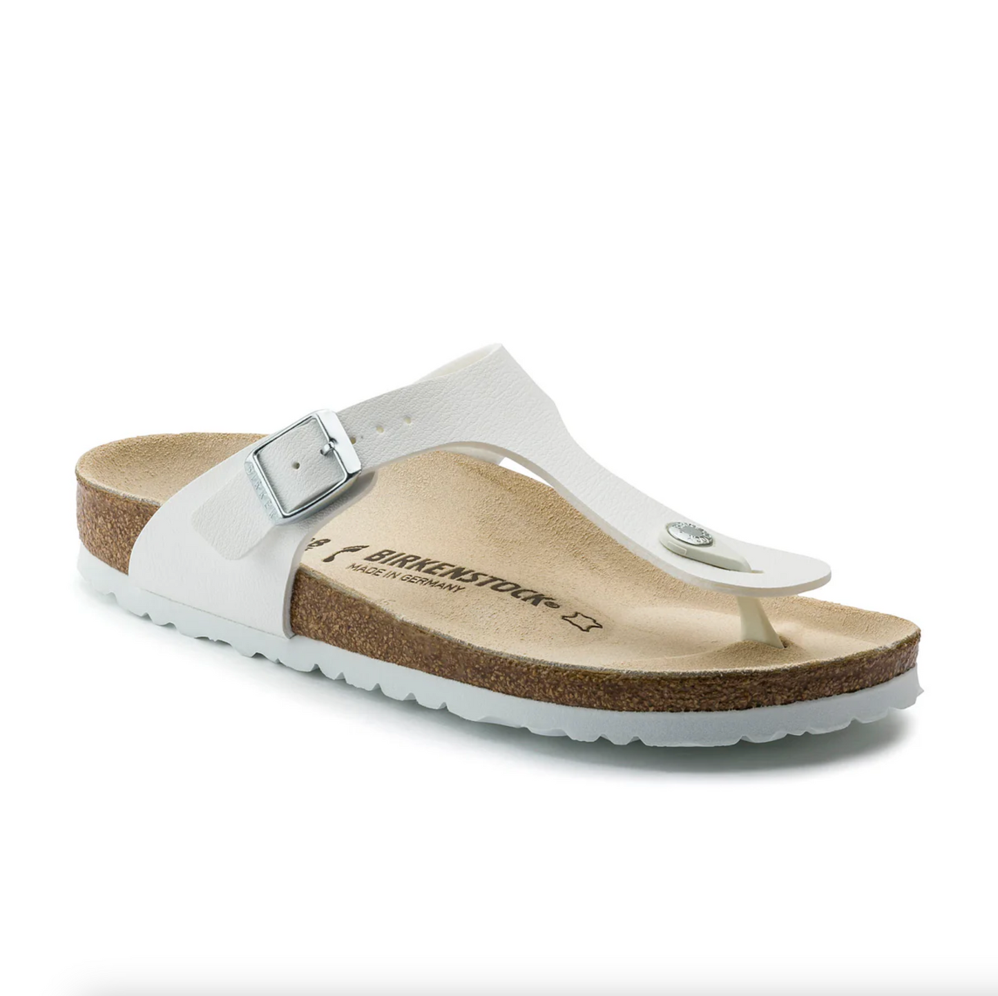Birkenstock 0745531 Gizeh BS Birko-Flor White Regular