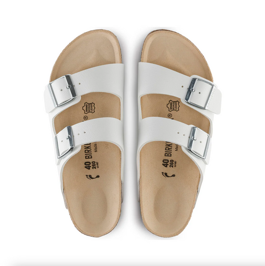 Birkenstock 0552681 Arizona BS White Birko-Flor Regular