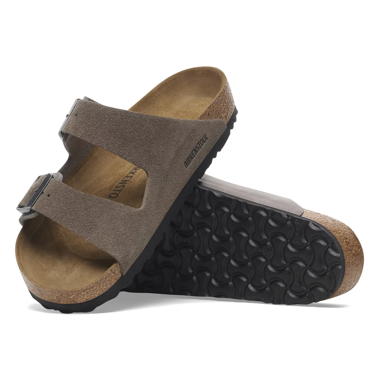 Birkenstock 1029159 Arizona BS Mixed Leather - Concrete Gray Regular