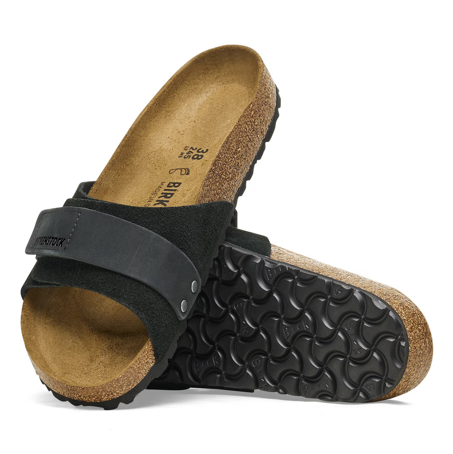 Birkenstock 1024200 Oita Modern Suede Black Narrow