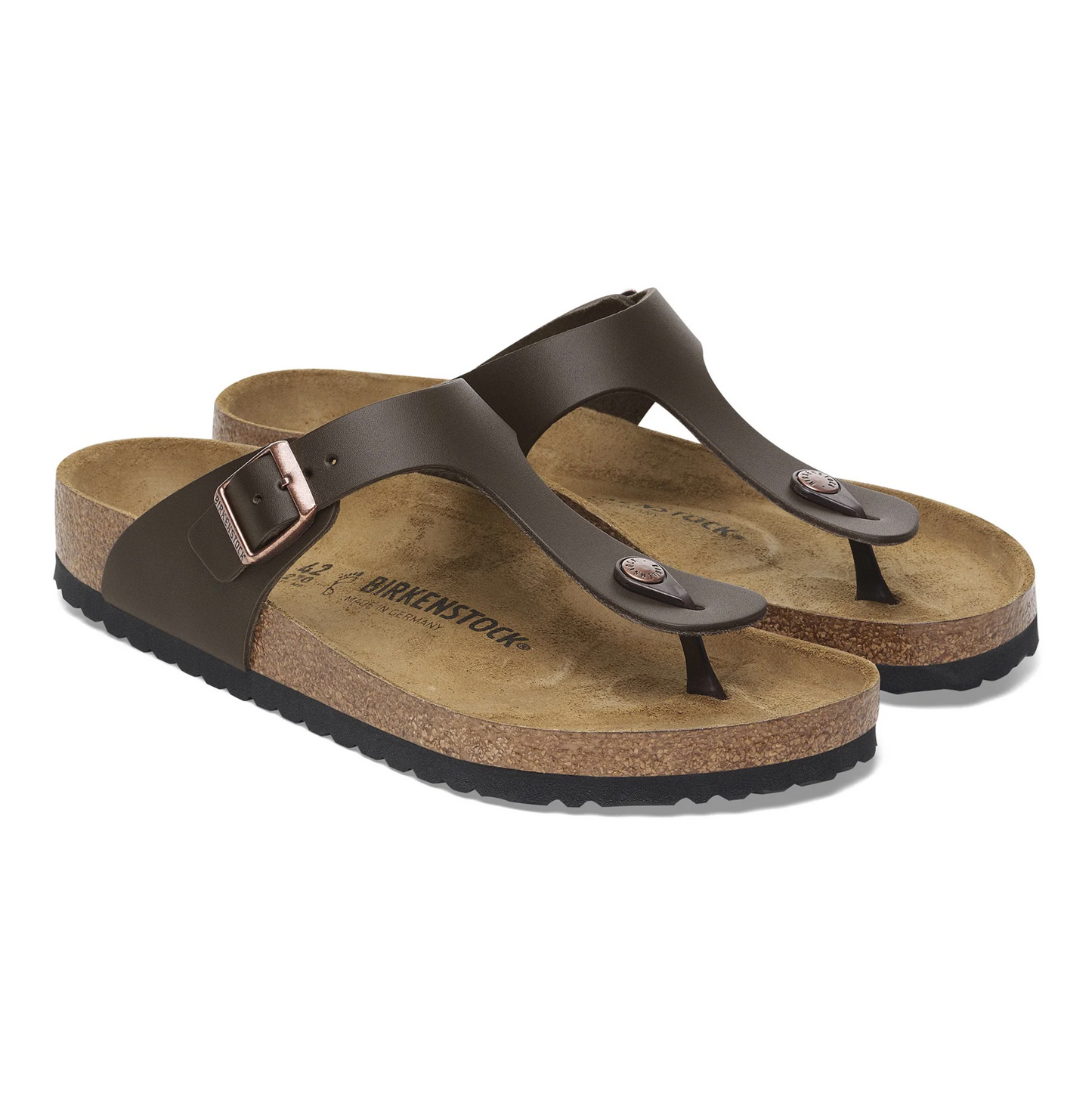 Birkenstock 1029240 Gizeh BS Dark Brown Regular
