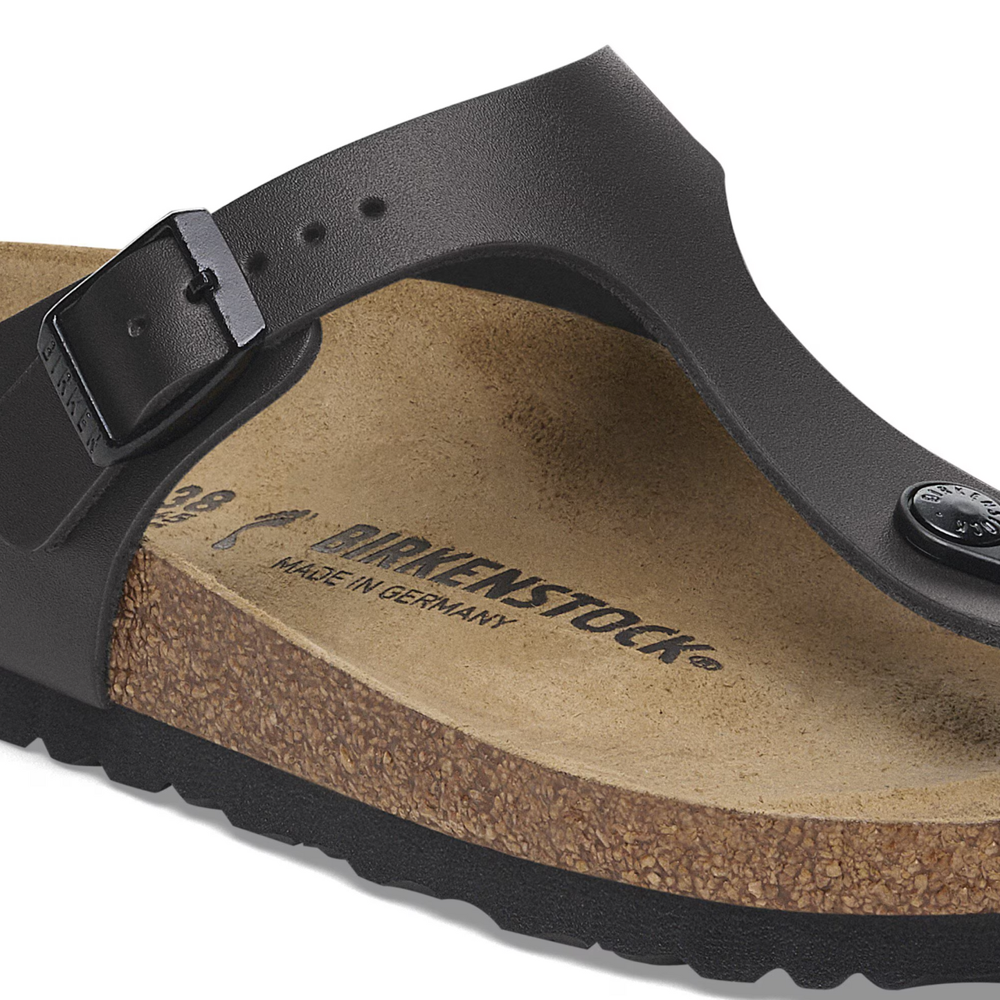 Birkenstock 1029231 Gizeh Smooth Leather Black Regular
