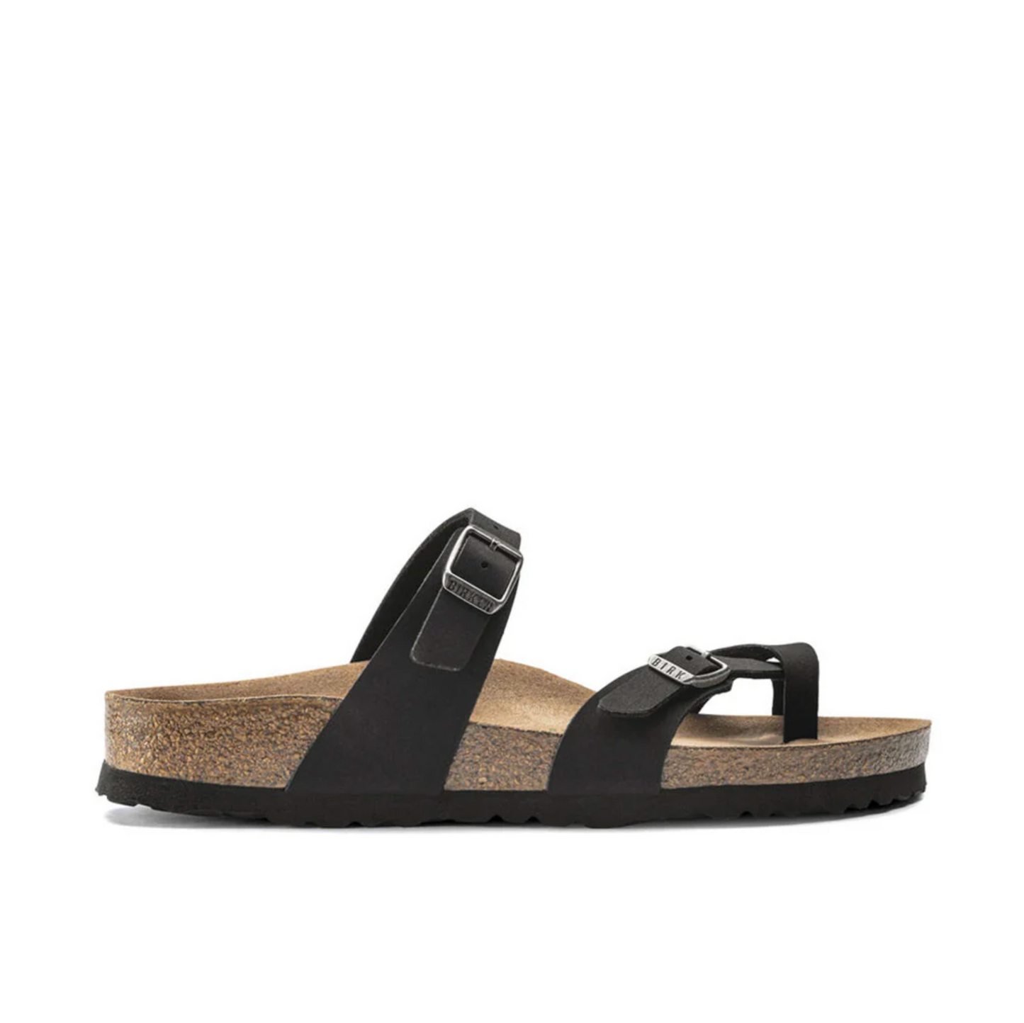 Birkenstock 1021176 Mayari Earthy Vegan BirkiBuck Black Regular