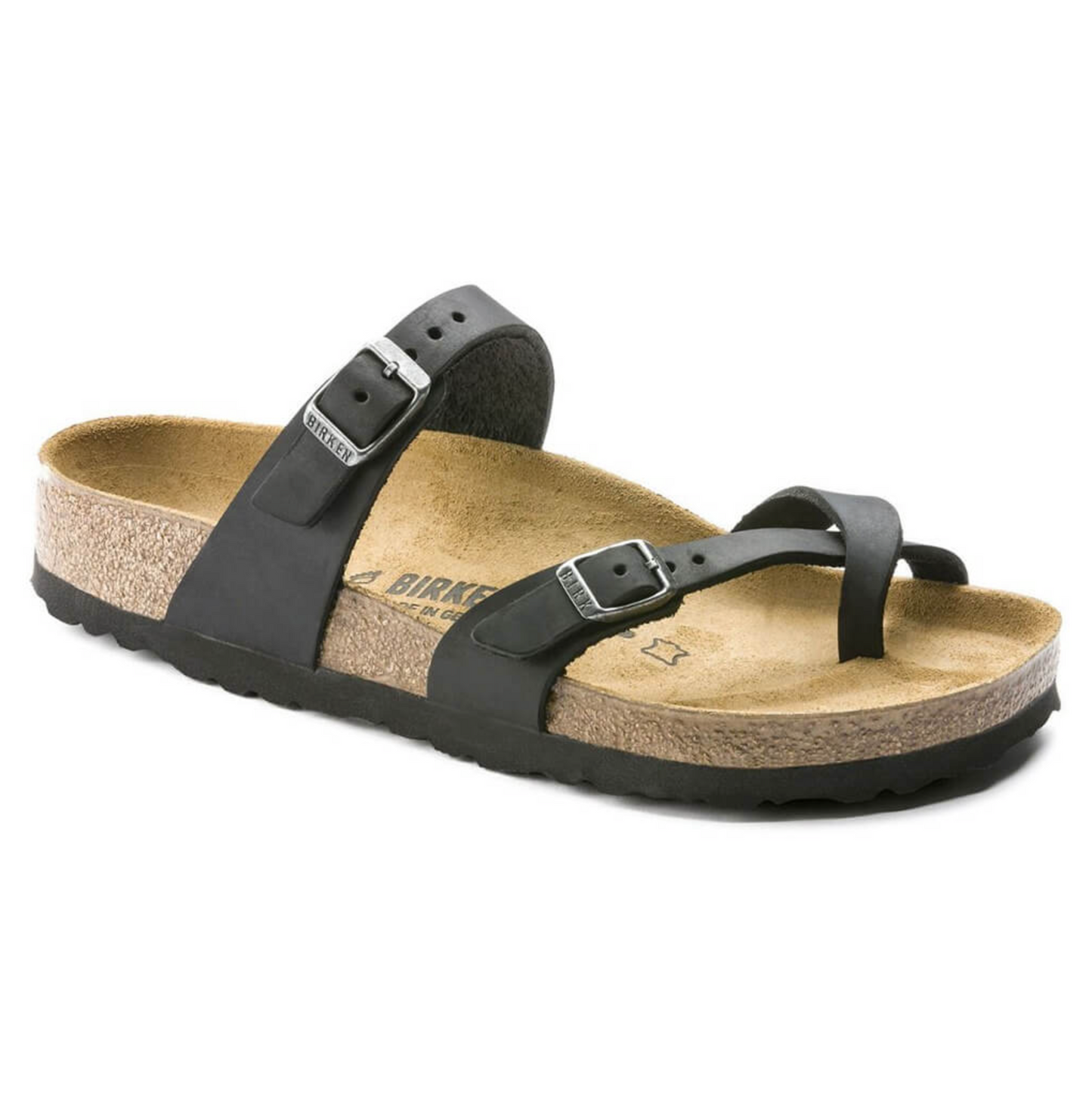 Birkenstock 0171481 Mayari Black Oiled Leather Regular