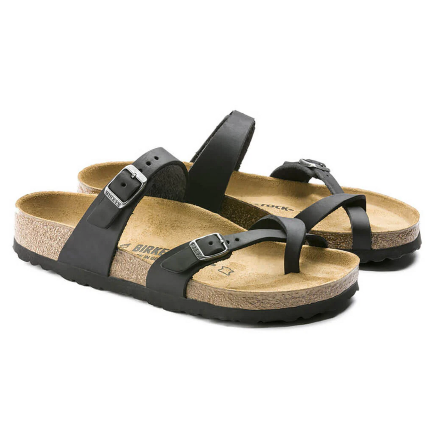 Birkenstock 0171481 Mayari Black Oiled Leather Regular